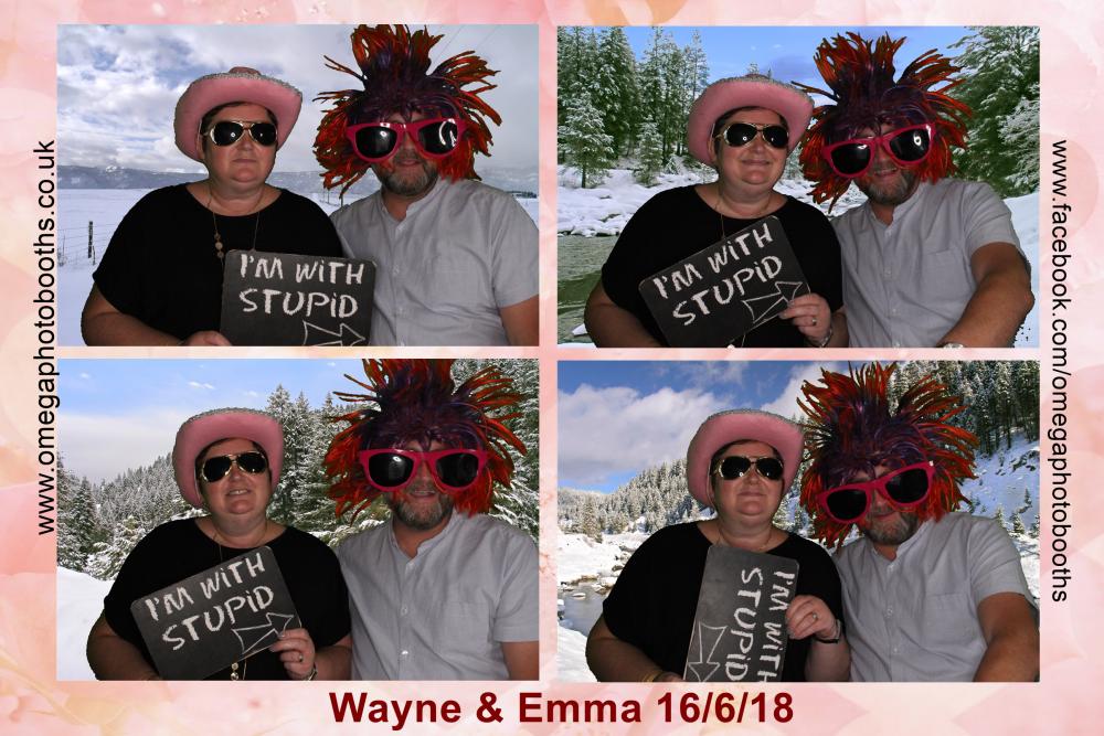 Emma & Wayne's Wedding | View more photos from the event at gallery.omegaphotobooths.co.uk/u/Omega-Photobooths/Emma-Waynes-Wedding